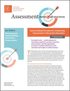 Assessments for Art Education - Section 3