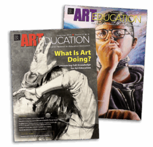 Cover images of Art Education